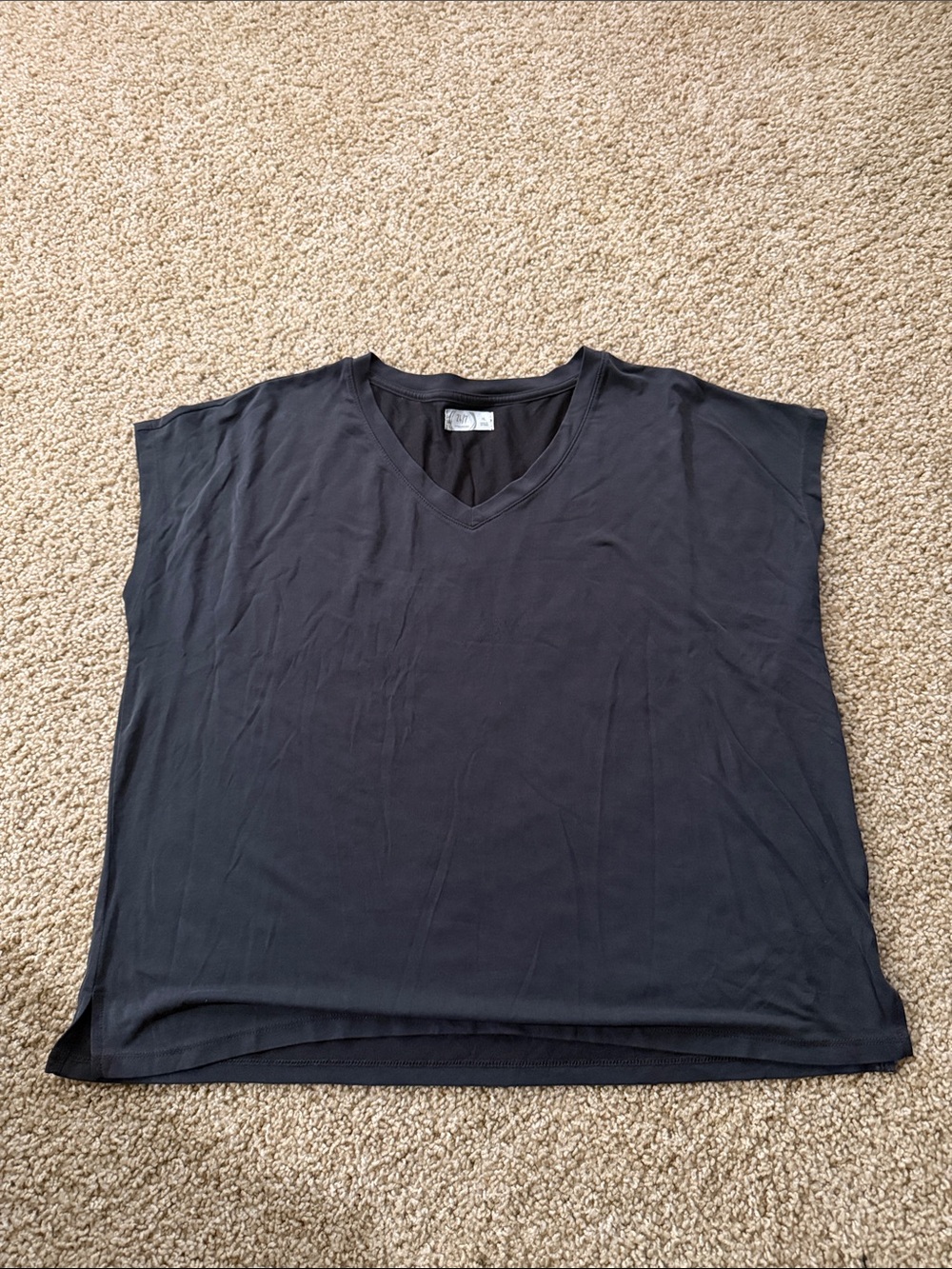 Maurices Black V-Neck Tank Top